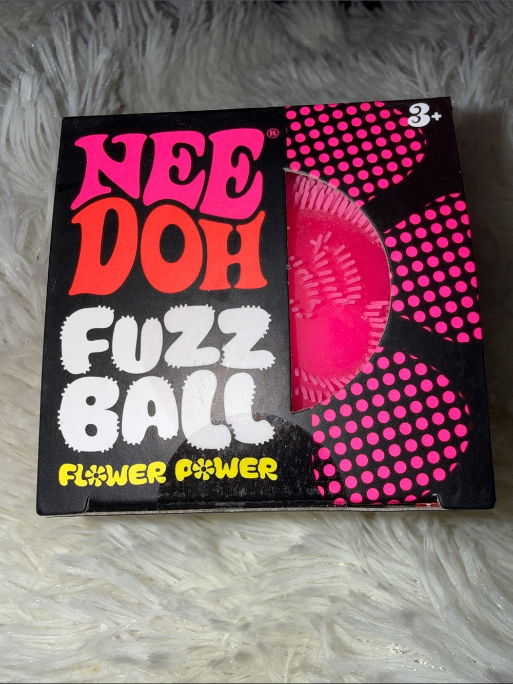 NeeDoh fuzz ball Foam Squishy Toy